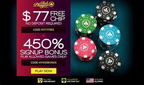 club player casino no deposit codes